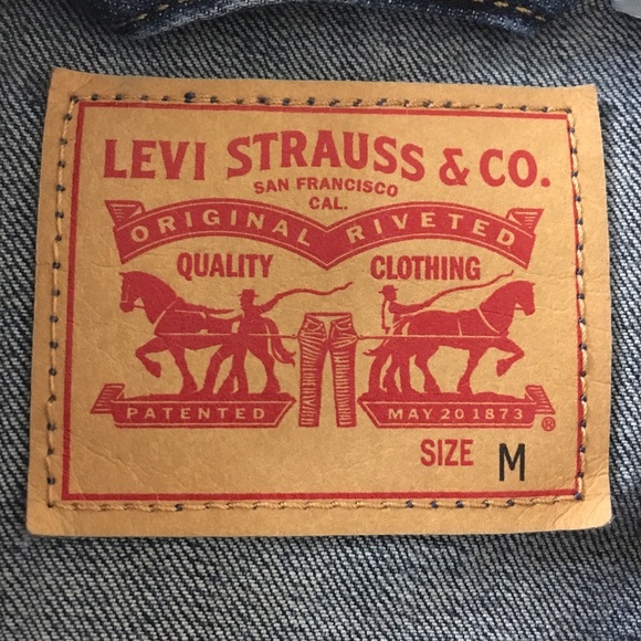 Levi’s Original Trucker Denim Jean Jacket - Picture 5 of 8